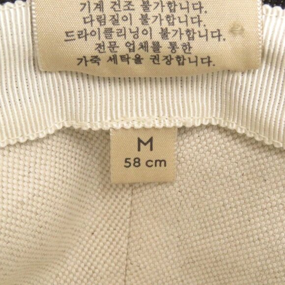 Gucci Bucket Hat Size M Cotton Black Hat 1065 main image 6